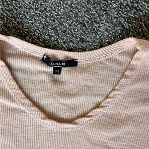 Luna B ribbed top